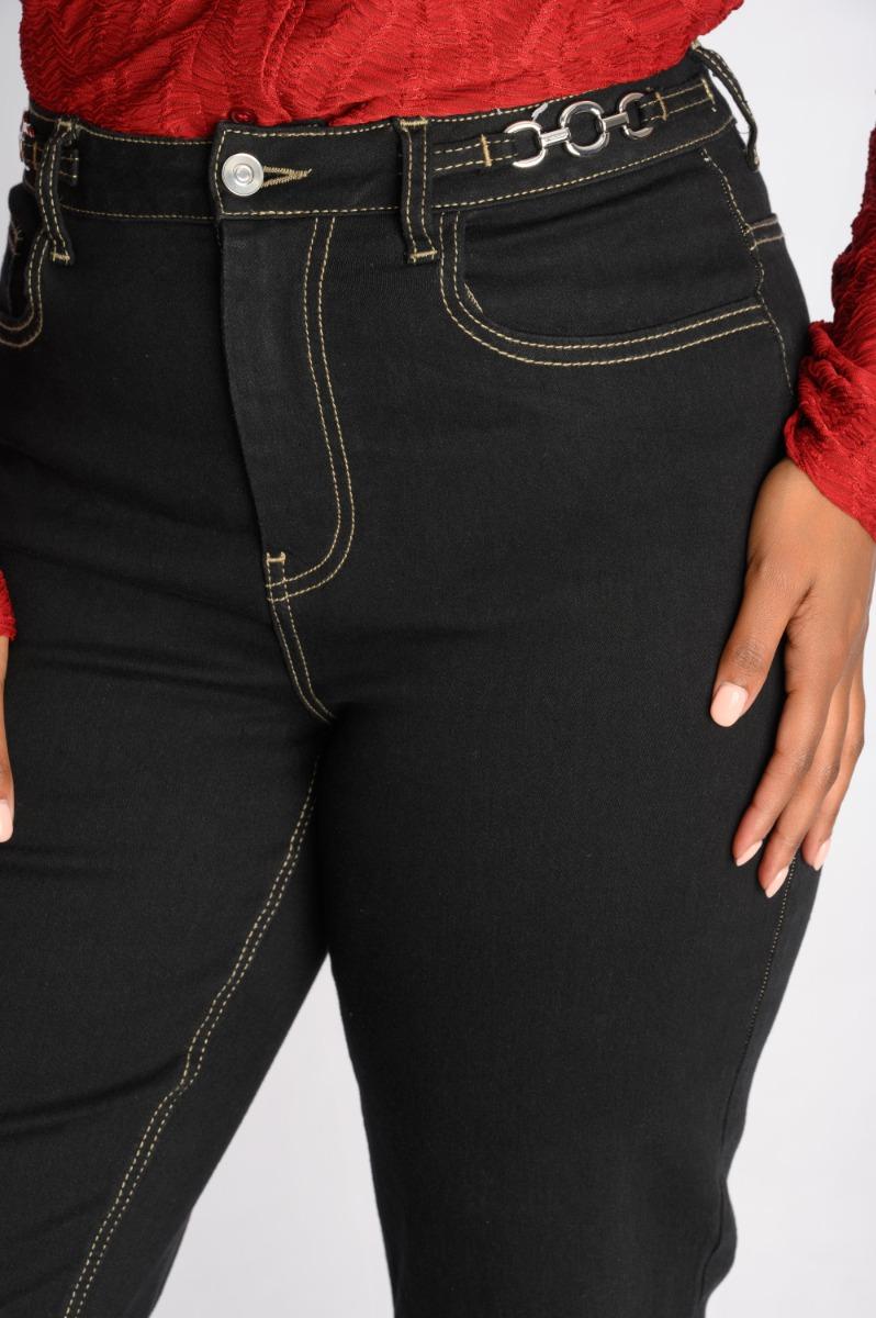 Contempo Buckle Denim