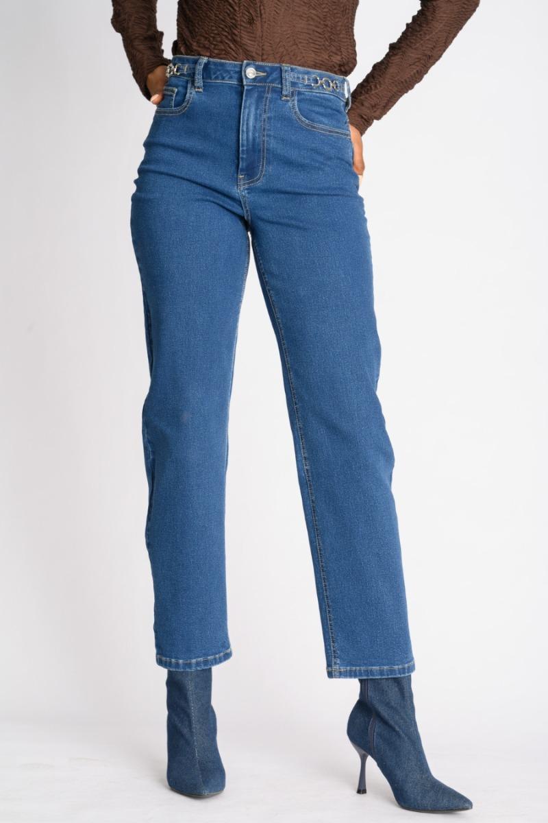 Contempo Buckle Denim