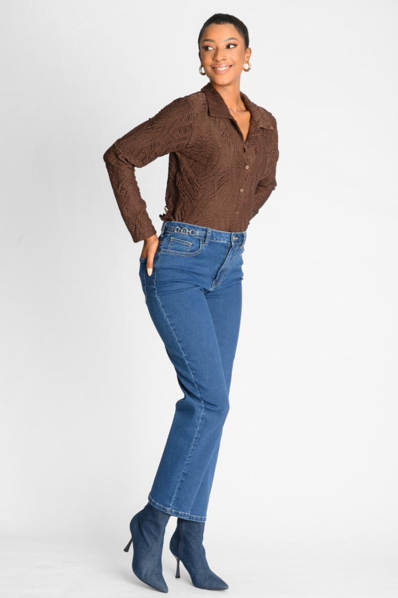 contempo Buckle Denim