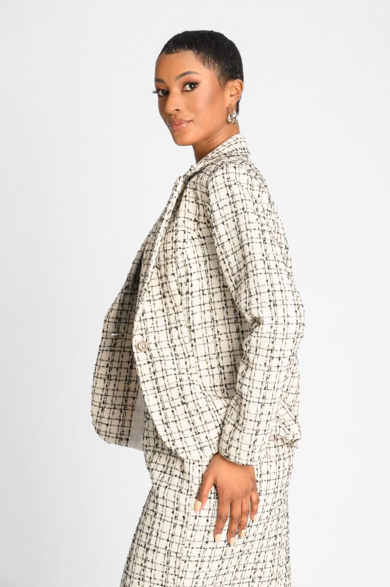 Contempo Check Bouclé Jacket