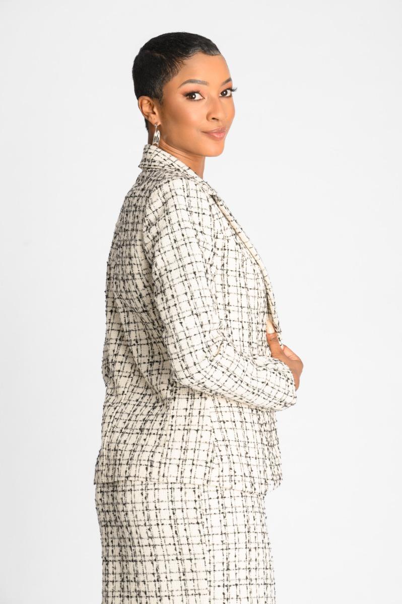 Contempo Check Bouclé Jacket