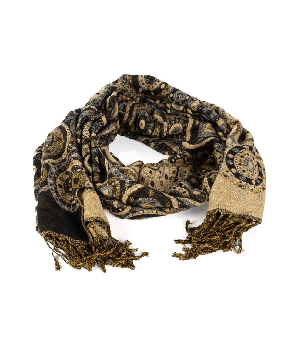 Contempo Circle Print Scarf