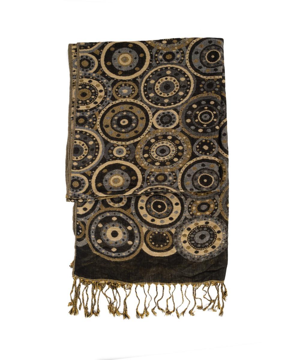 contempo Circle Print Scarf