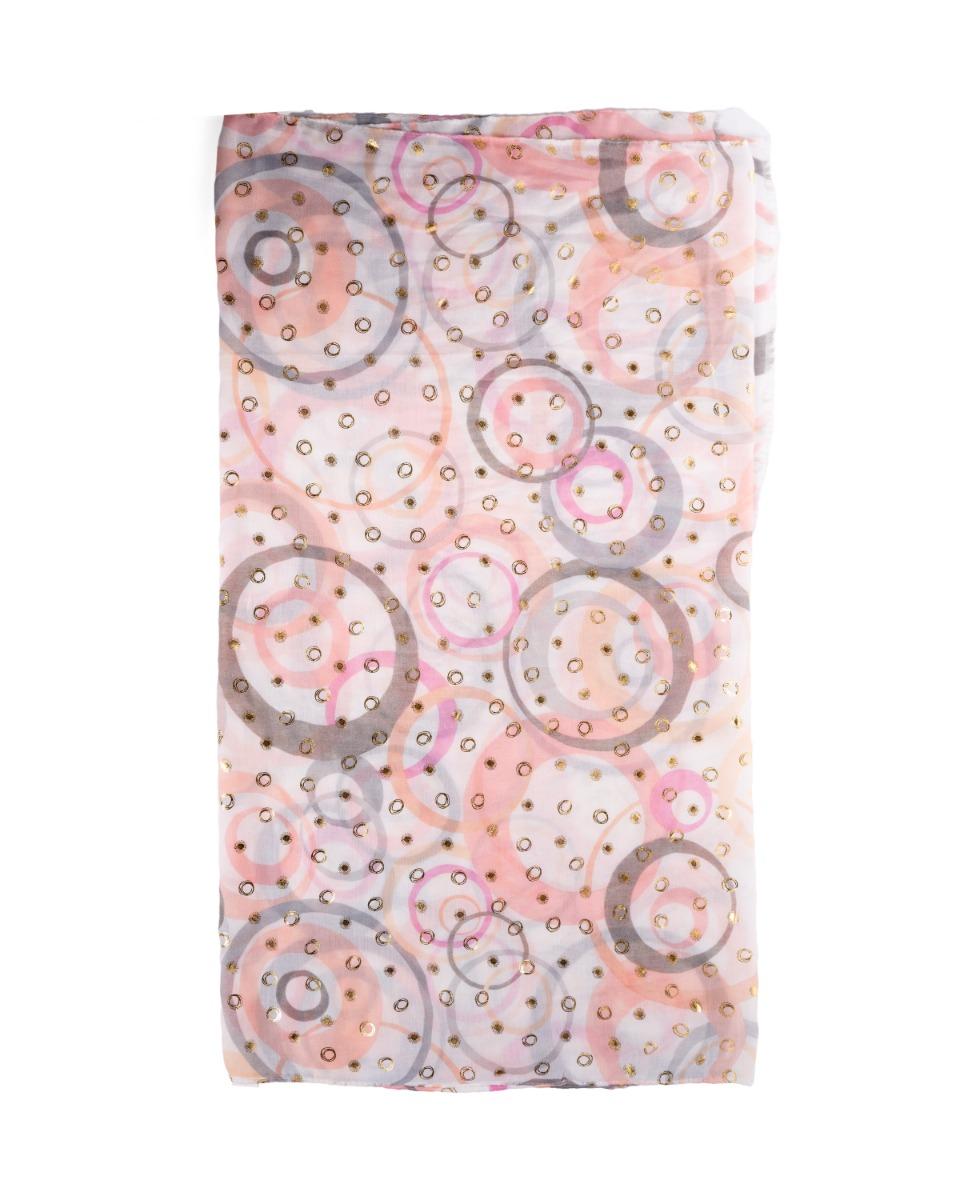 contempo Circle Print Scarf