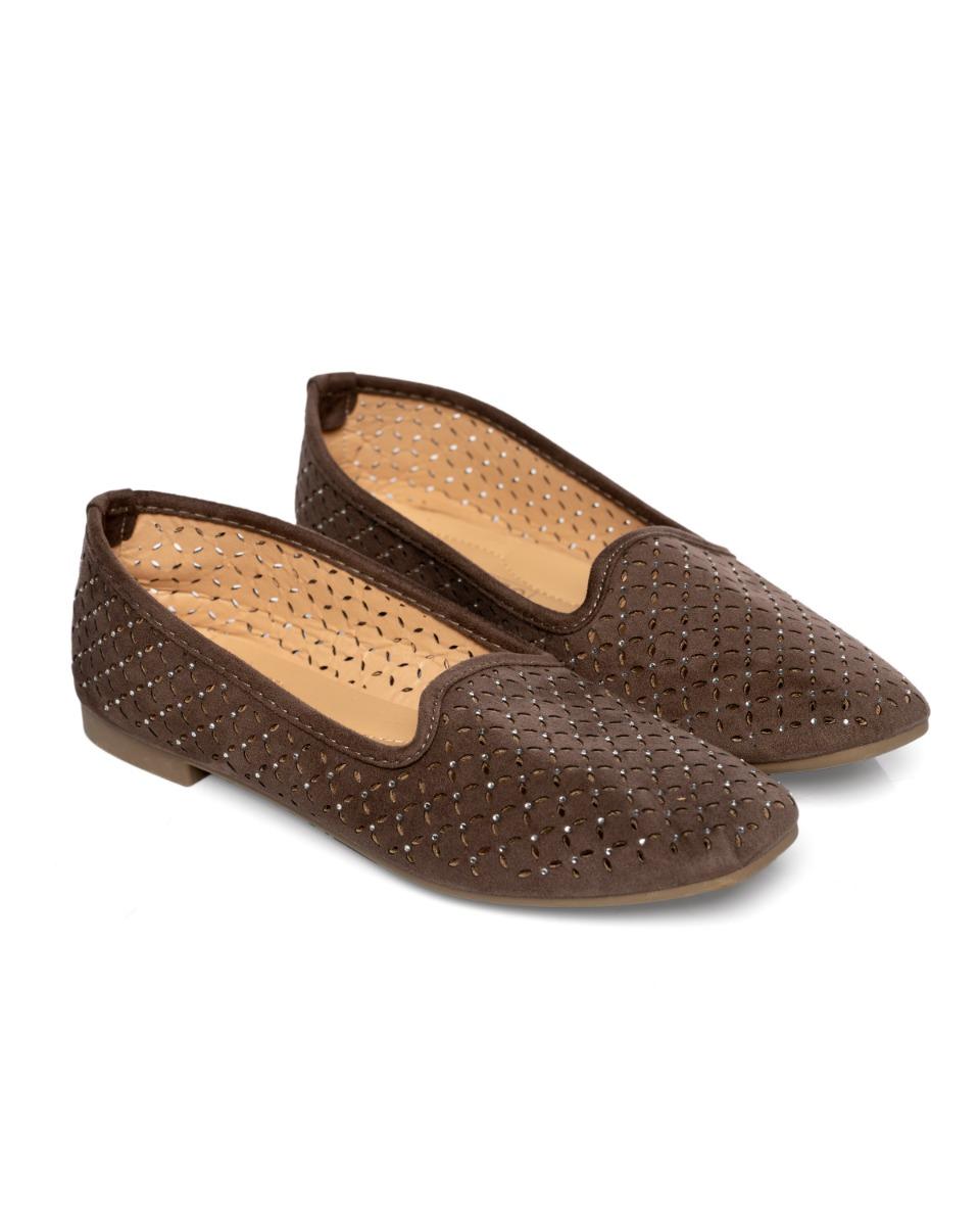 contempo Cutout Diamanté Pump