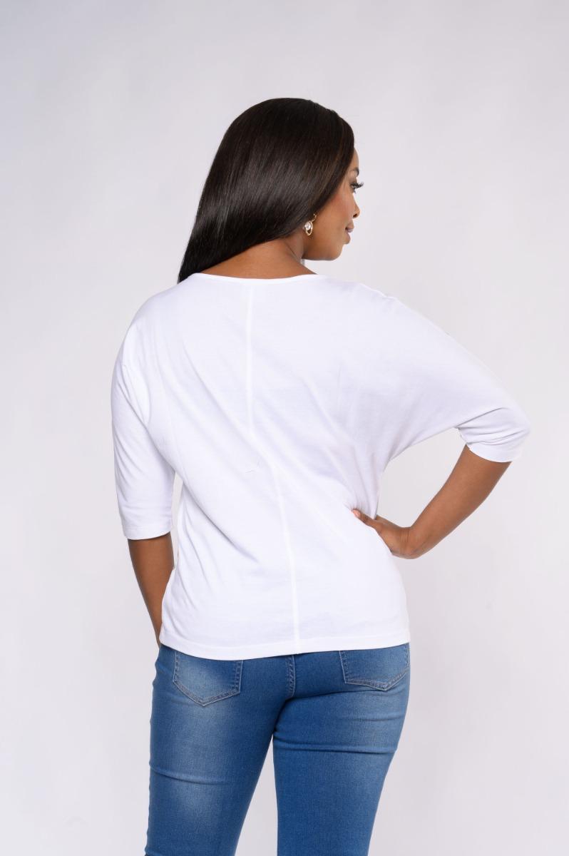 Contempo Dolman Print Top
