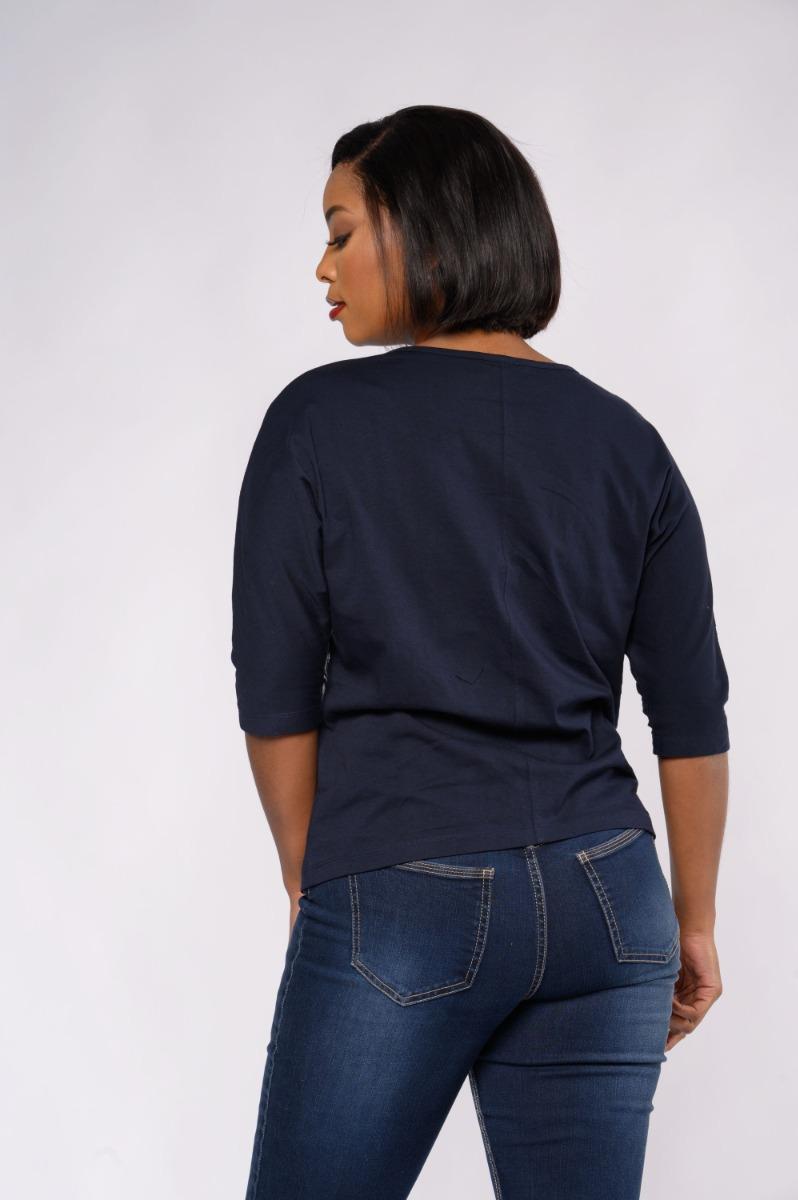 Contempo Dolman Print Top