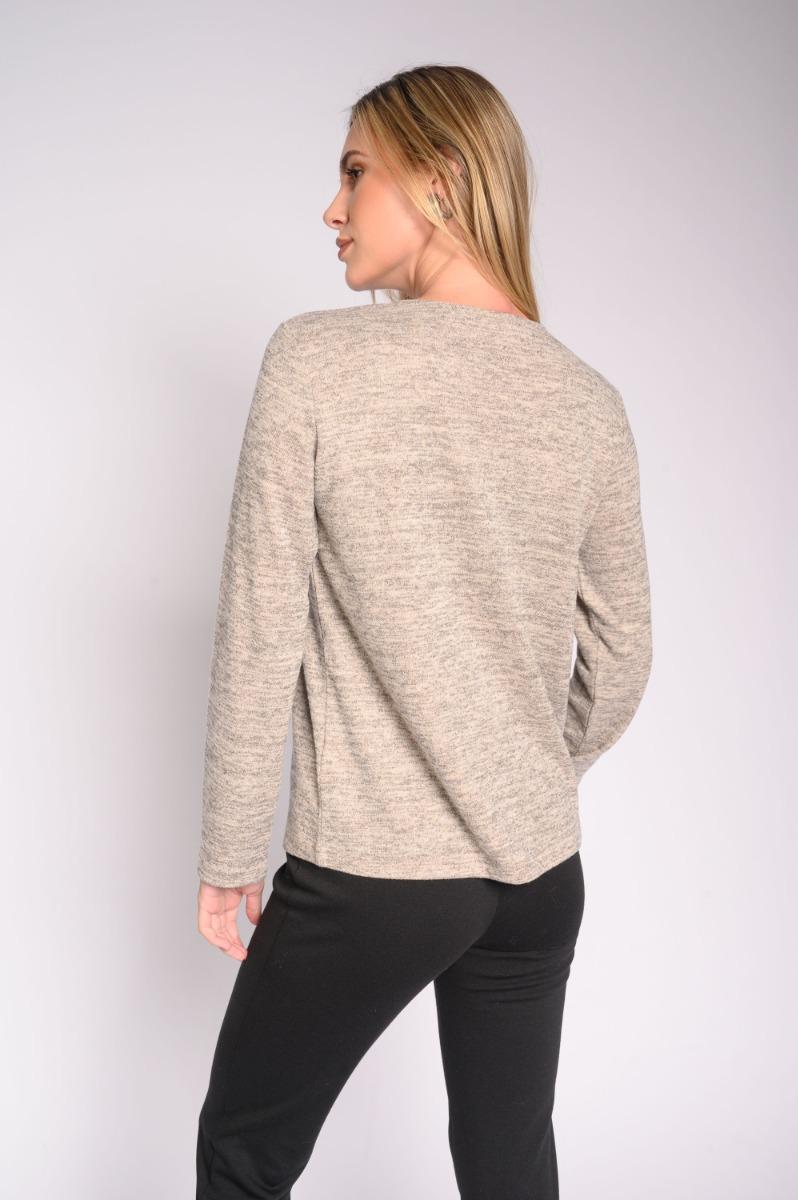 Contempo Embellished Knit Top