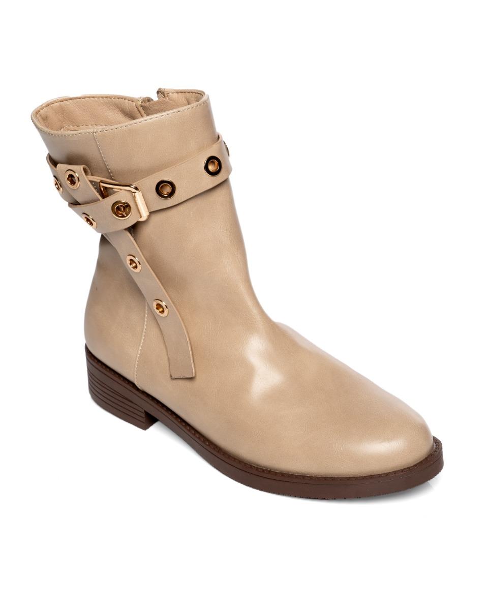 Contempo Eyelet Belted Boot