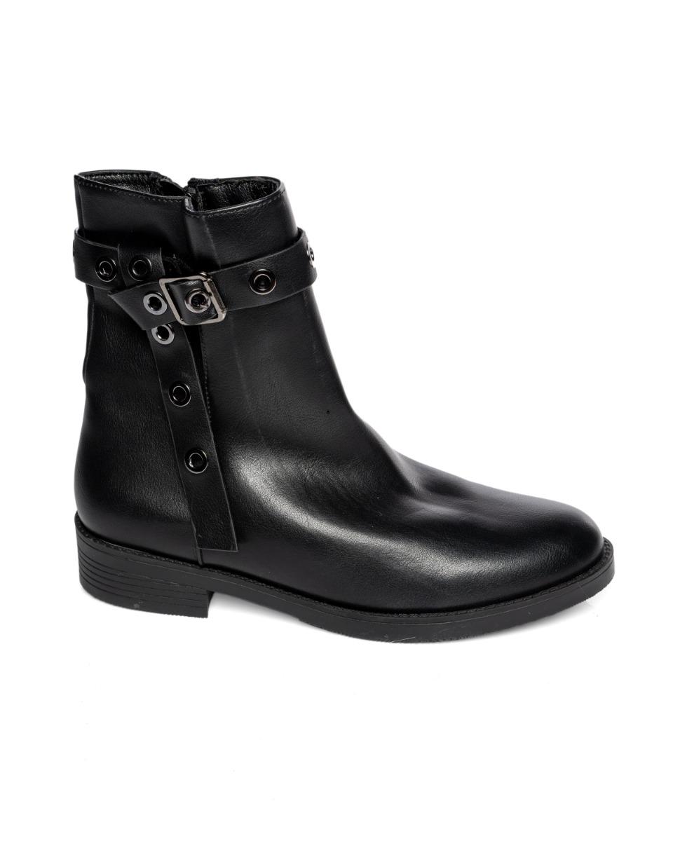 Contempo Eyelet Belted Boot
