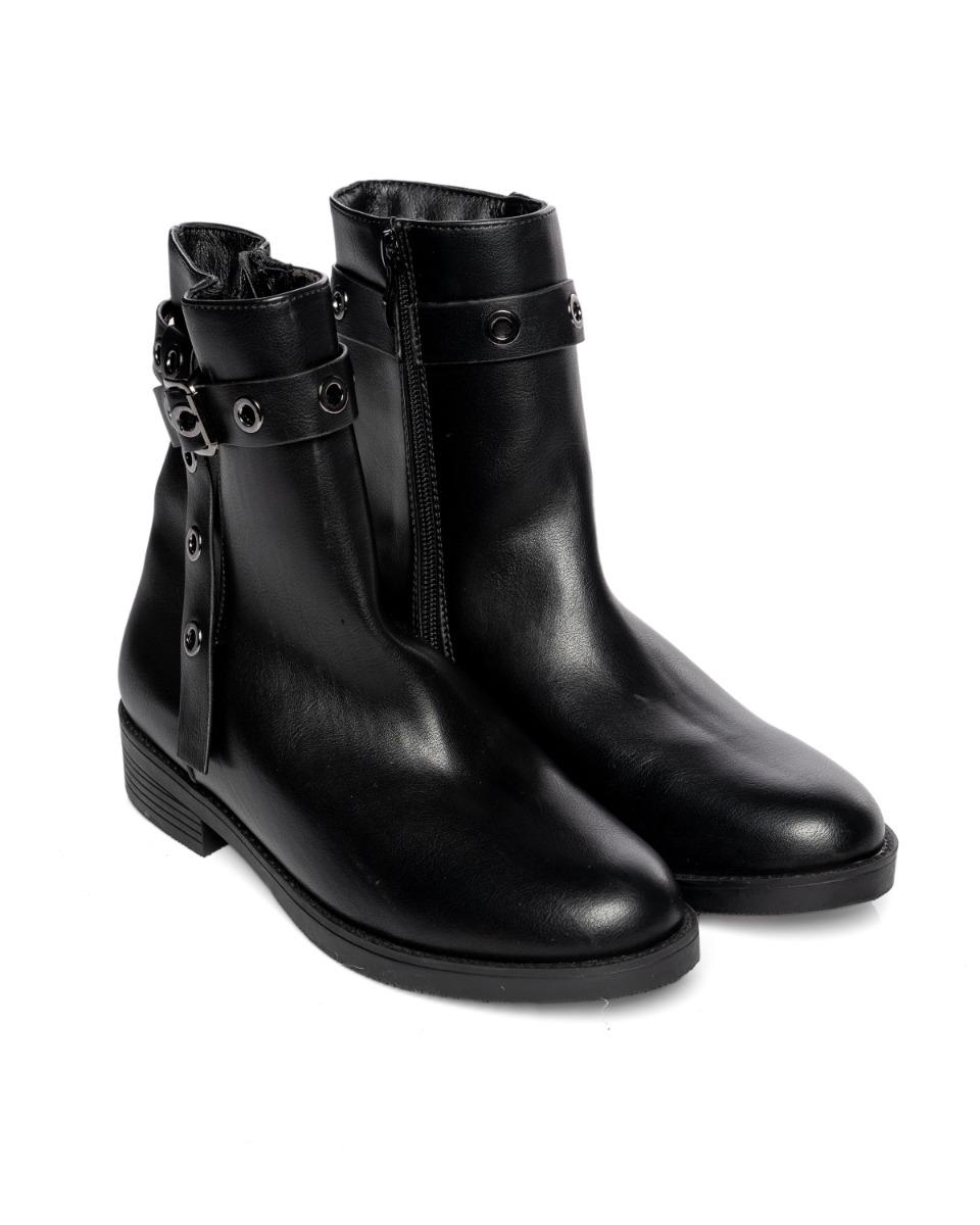 contempo Eyelet Belted Boot