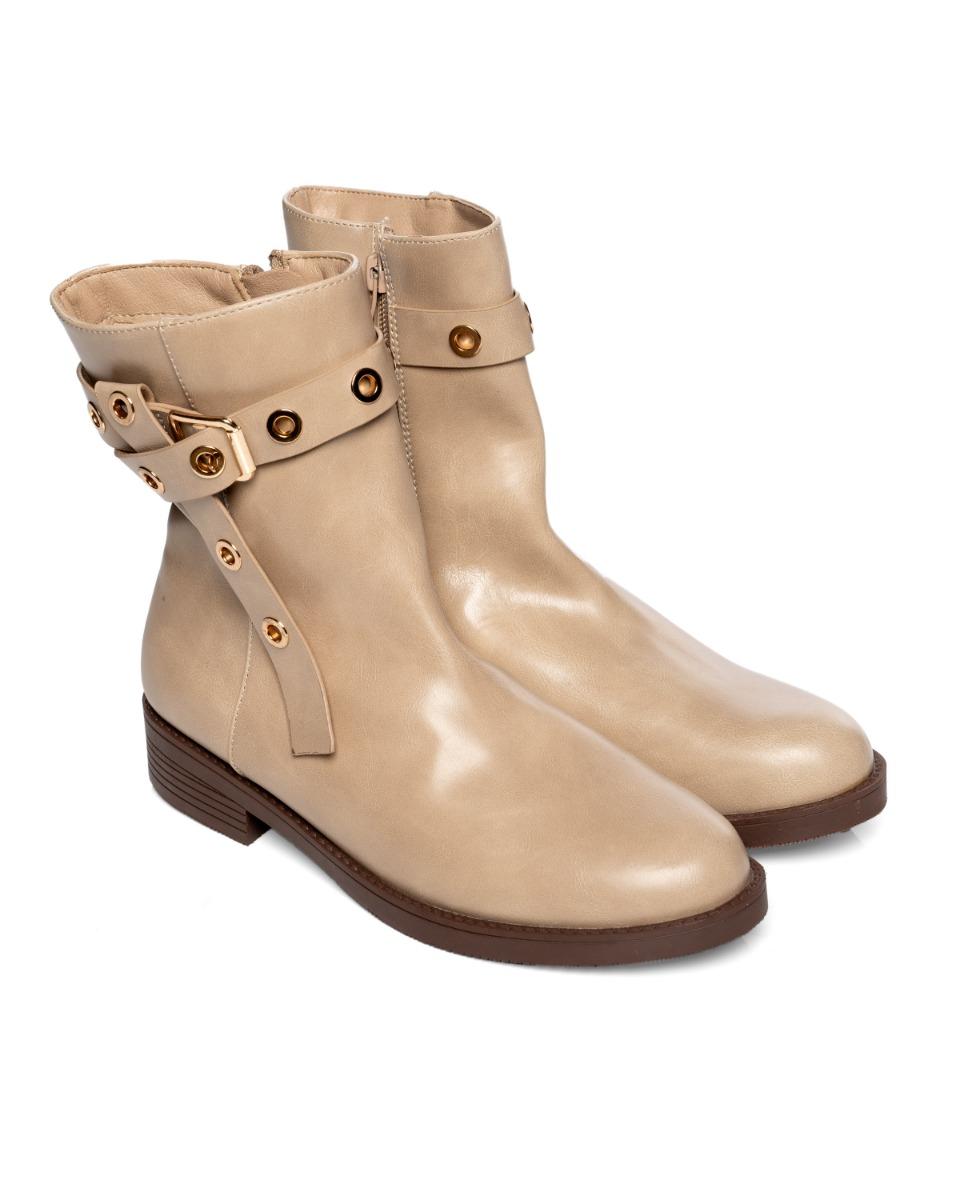 contempo Eyelet Belted Boot