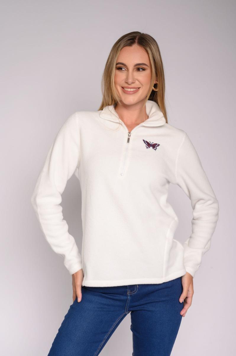 contempo Fleece Embellish Top