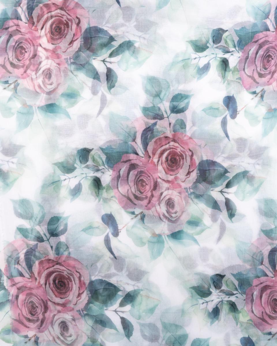 Contempo Floral Print Scarf