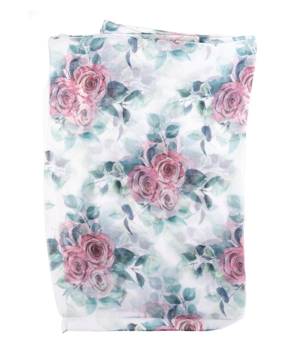 contempo Floral Print Scarf