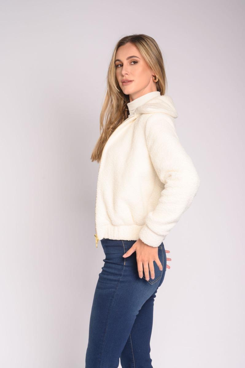 Contempo Fluffy Crop Jacket