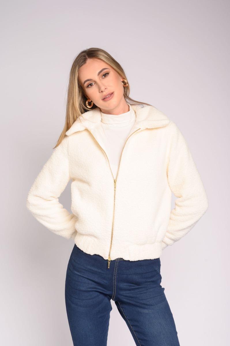 contempo Fluffy Crop Jacket