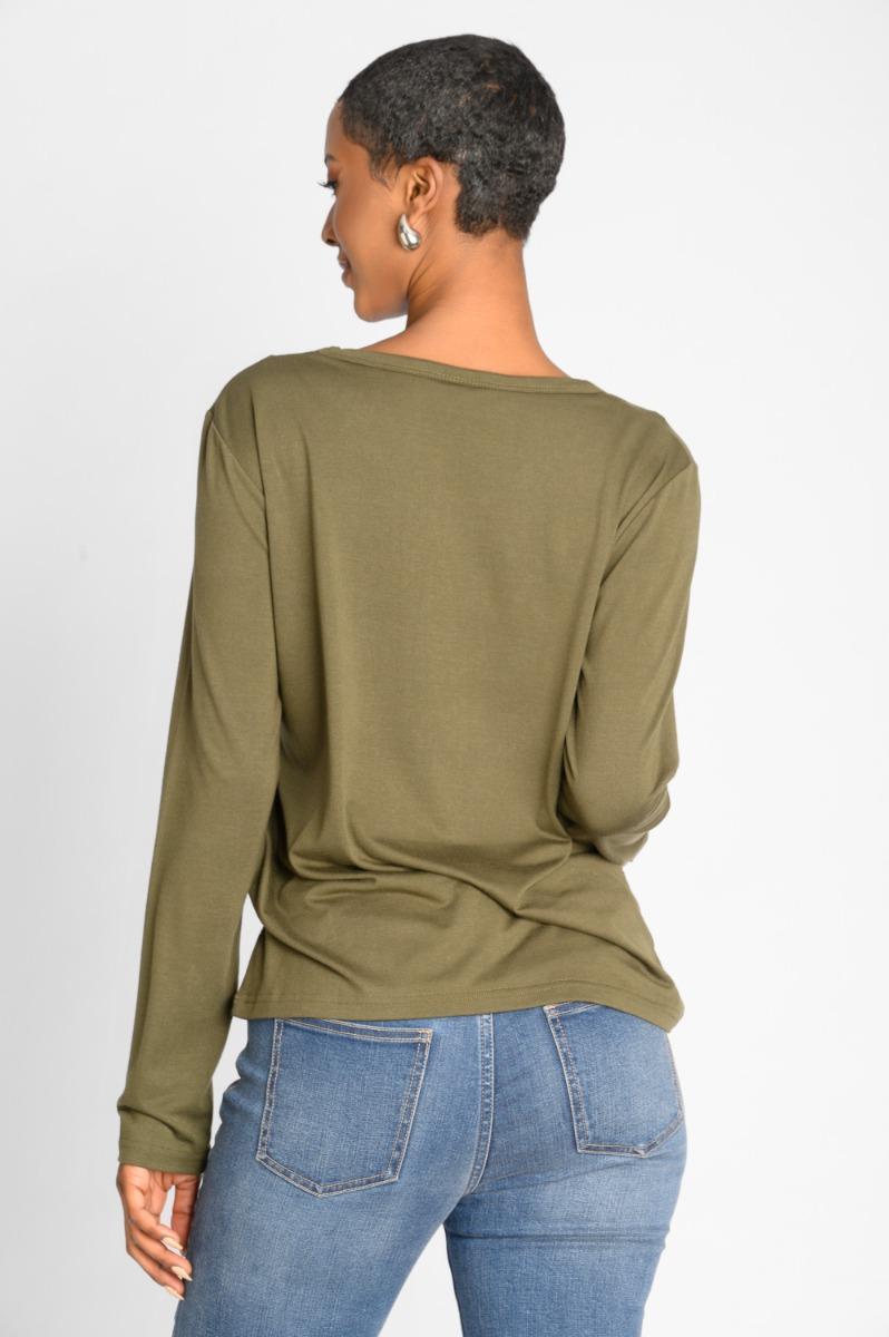 Contempo Foil Knit Top