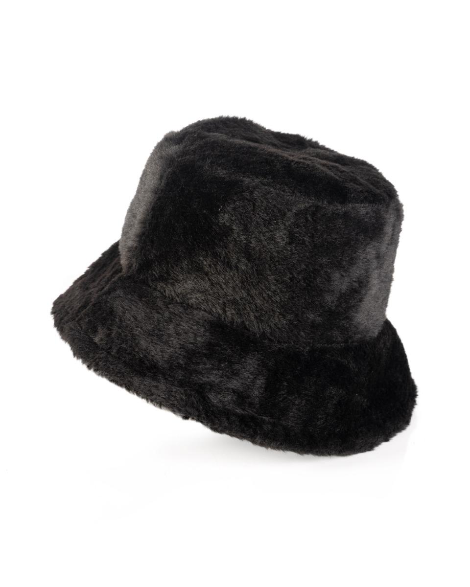 contempo Fur Bucket Hat