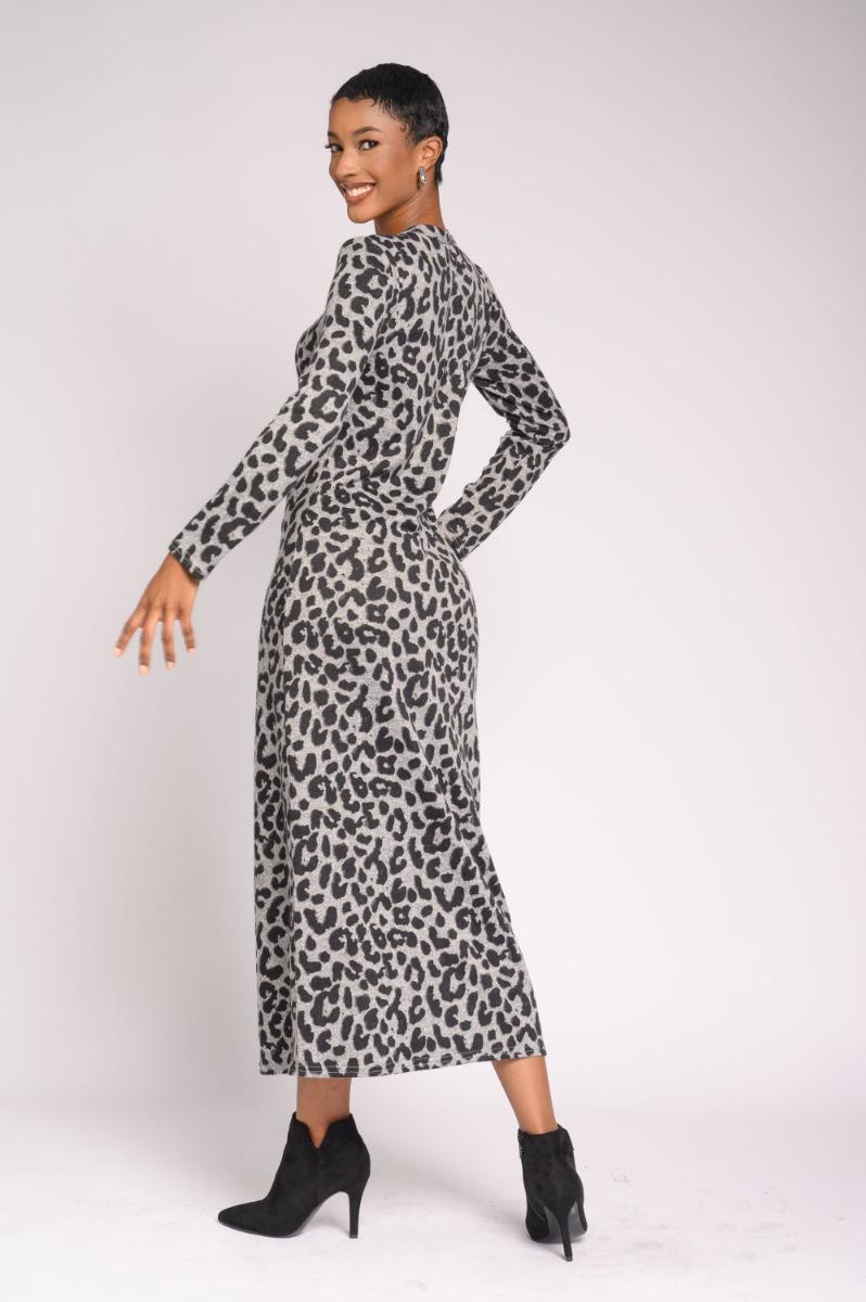 Contempo Knit Dress With Seam