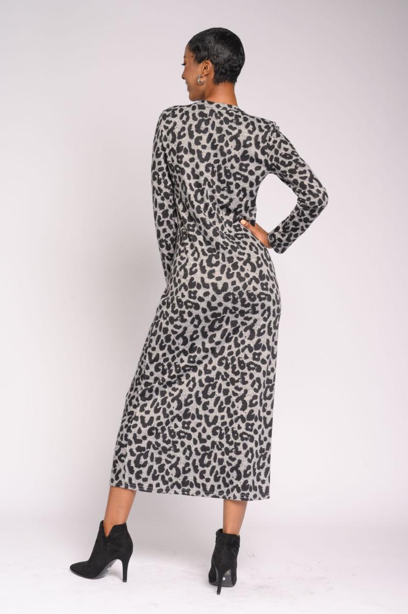 Contempo Knit Dress With Seam
