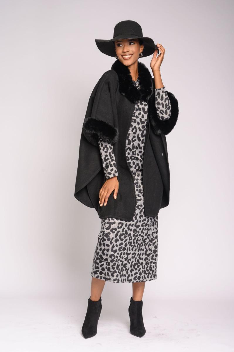 contempo Knit Dress With Seam