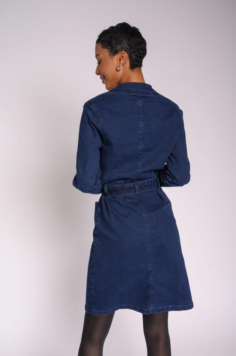 Contempo L/S Denim Dress