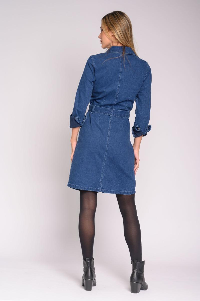 Contempo L/S Denim Dress