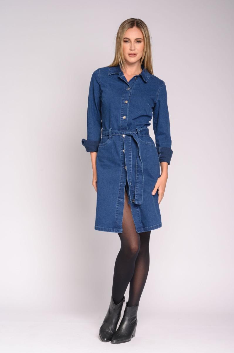 contempo L/S Denim Dress