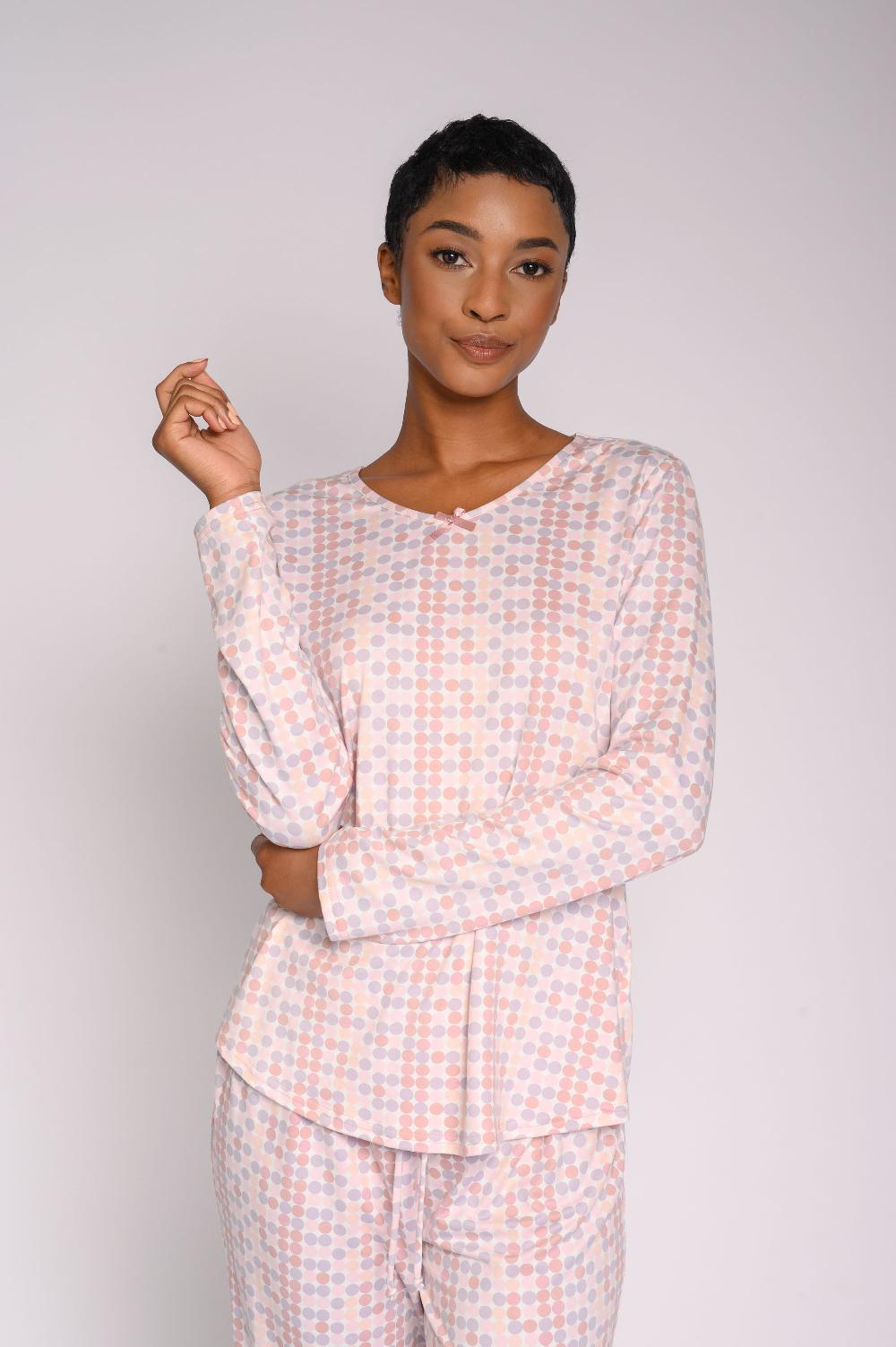 contempo Long Sleeve Floral Top