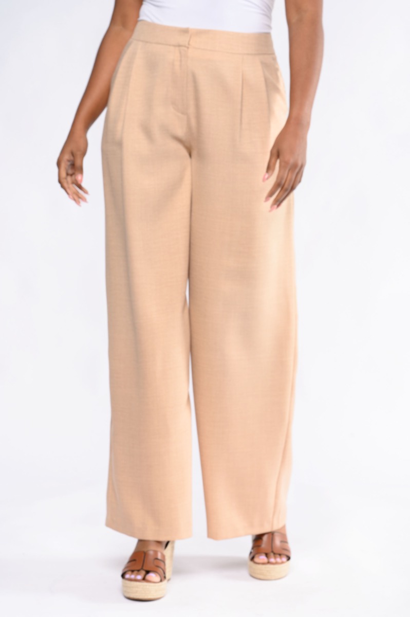 contempo Mélange Pleat Pants