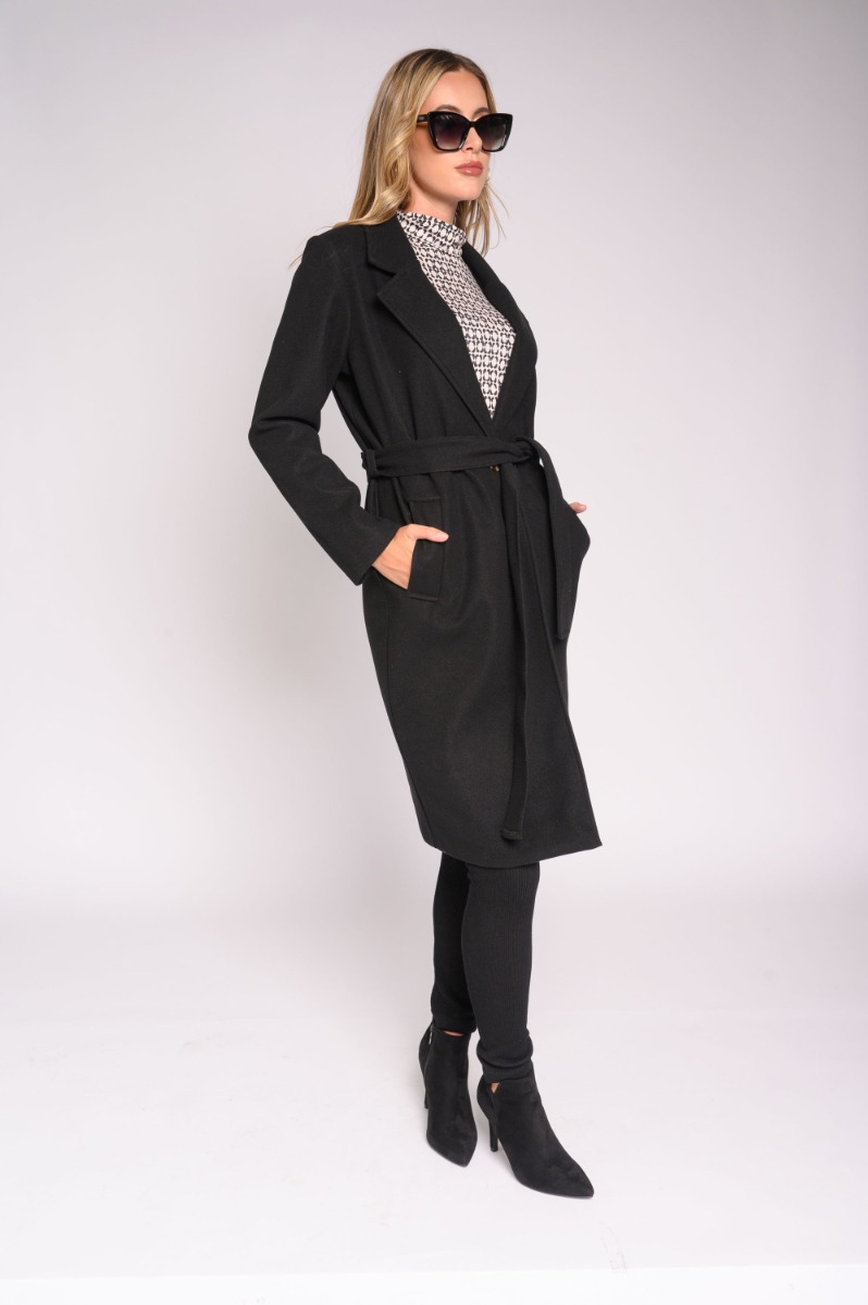 Contempo Melton Coat