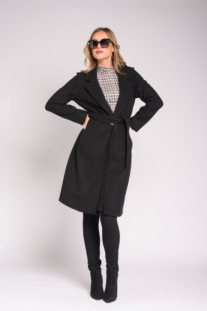 Contempo Melton Coat