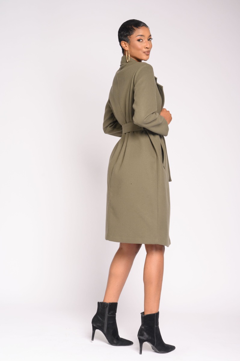 Contempo Melton Coat