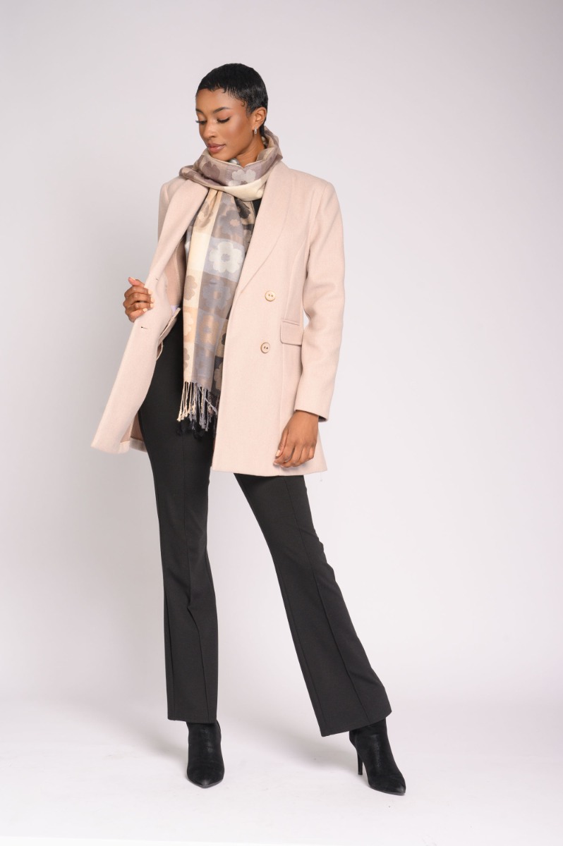 Contempo Melton Coat