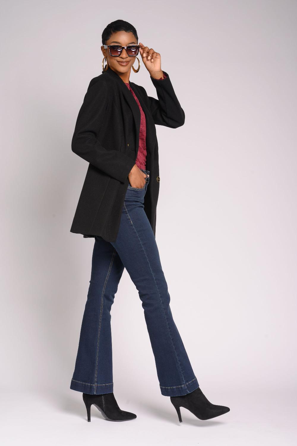 Contempo Melton Coat