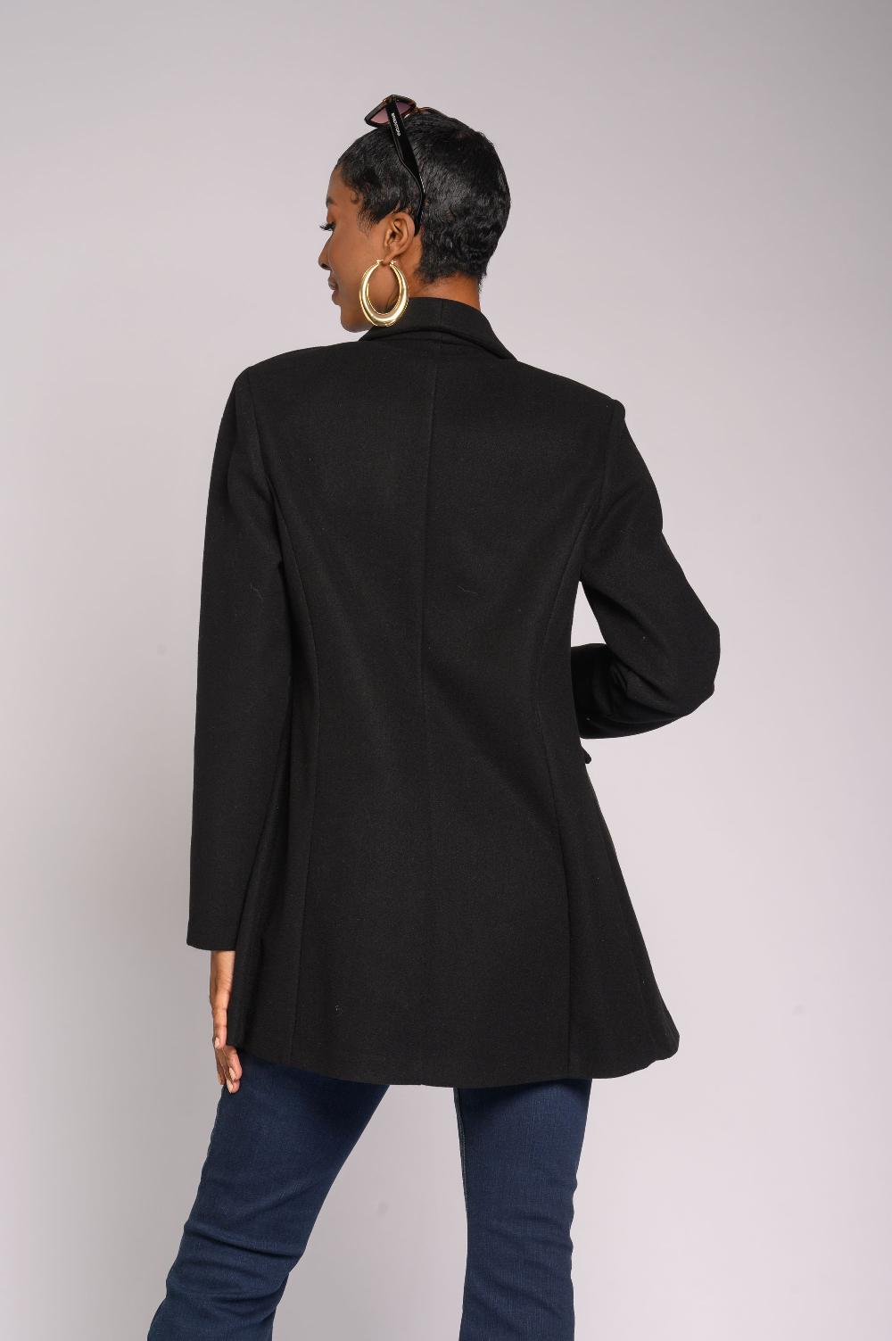 Contempo Melton Coat