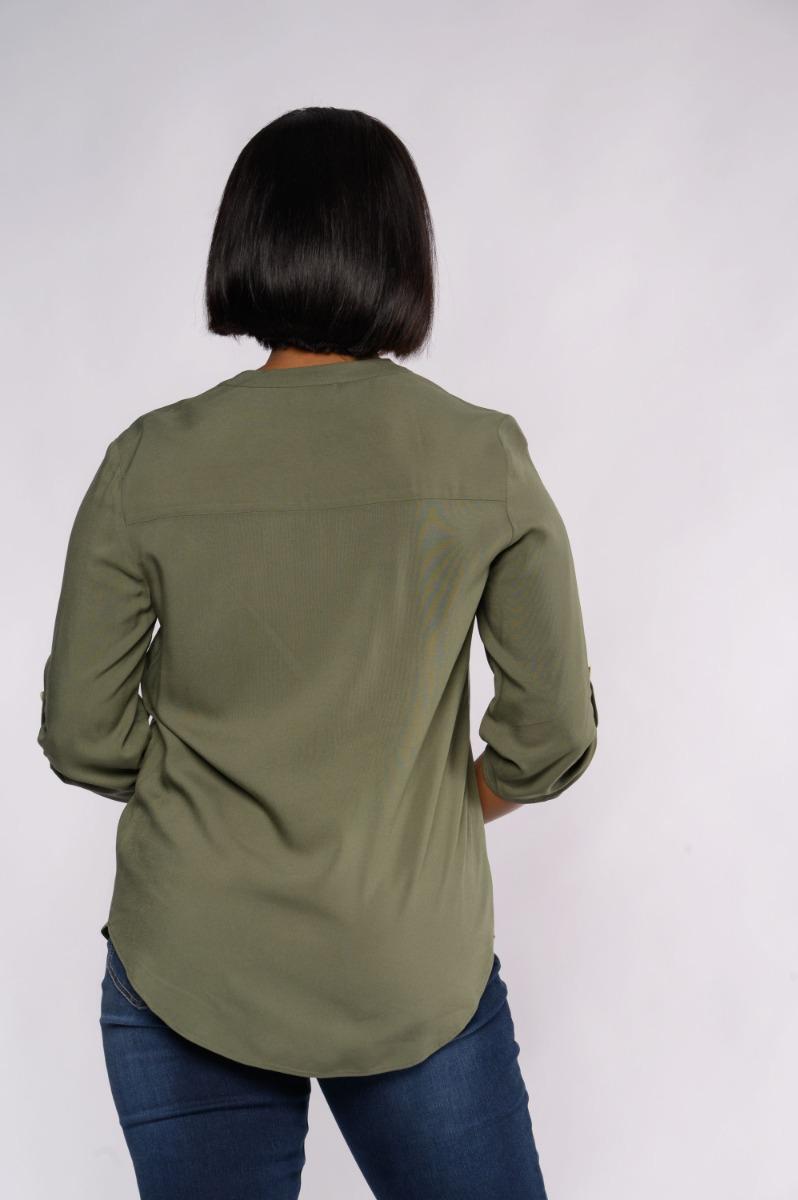 Contempo Plain Viscose Woven Top