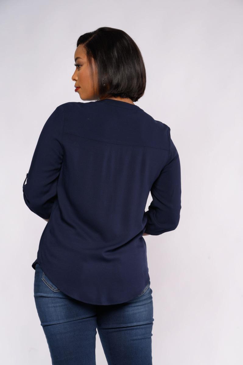 Contempo Plain Viscose Woven Top