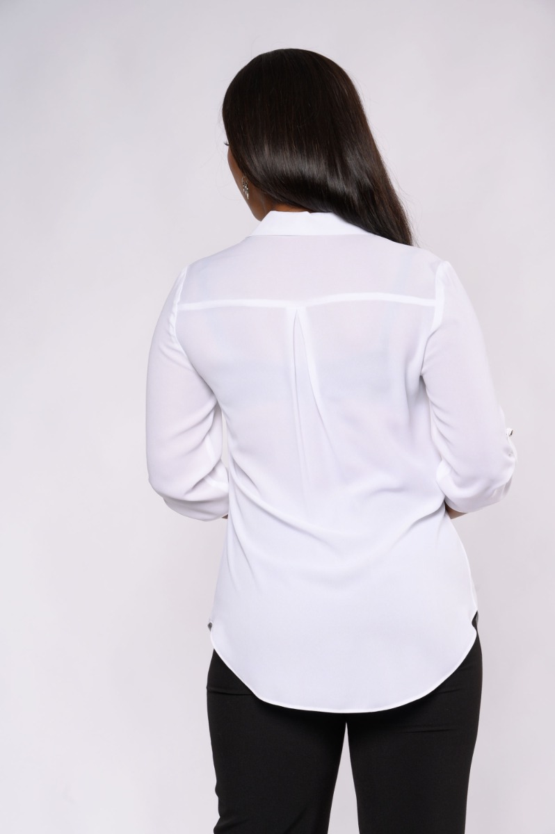 Contempo Plain Woven Top