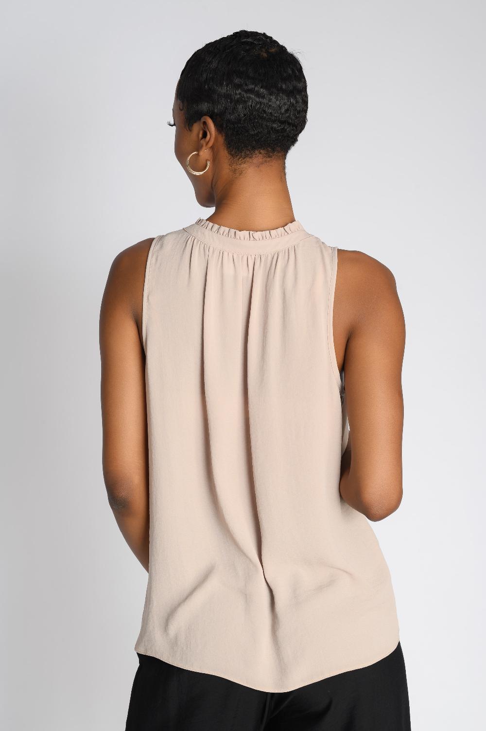 Contempo Plain Woven Top