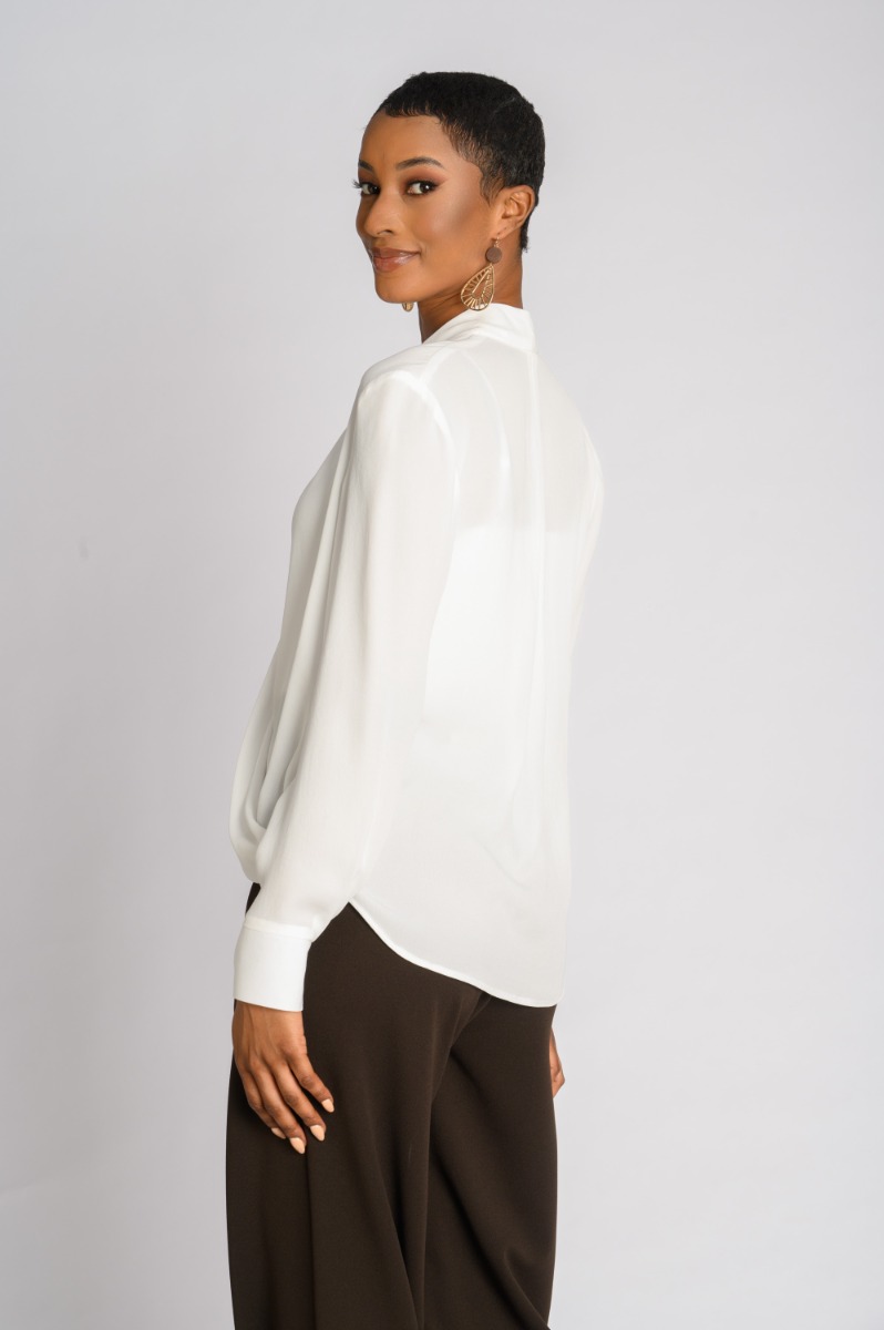 Contempo Plain Wrap Top