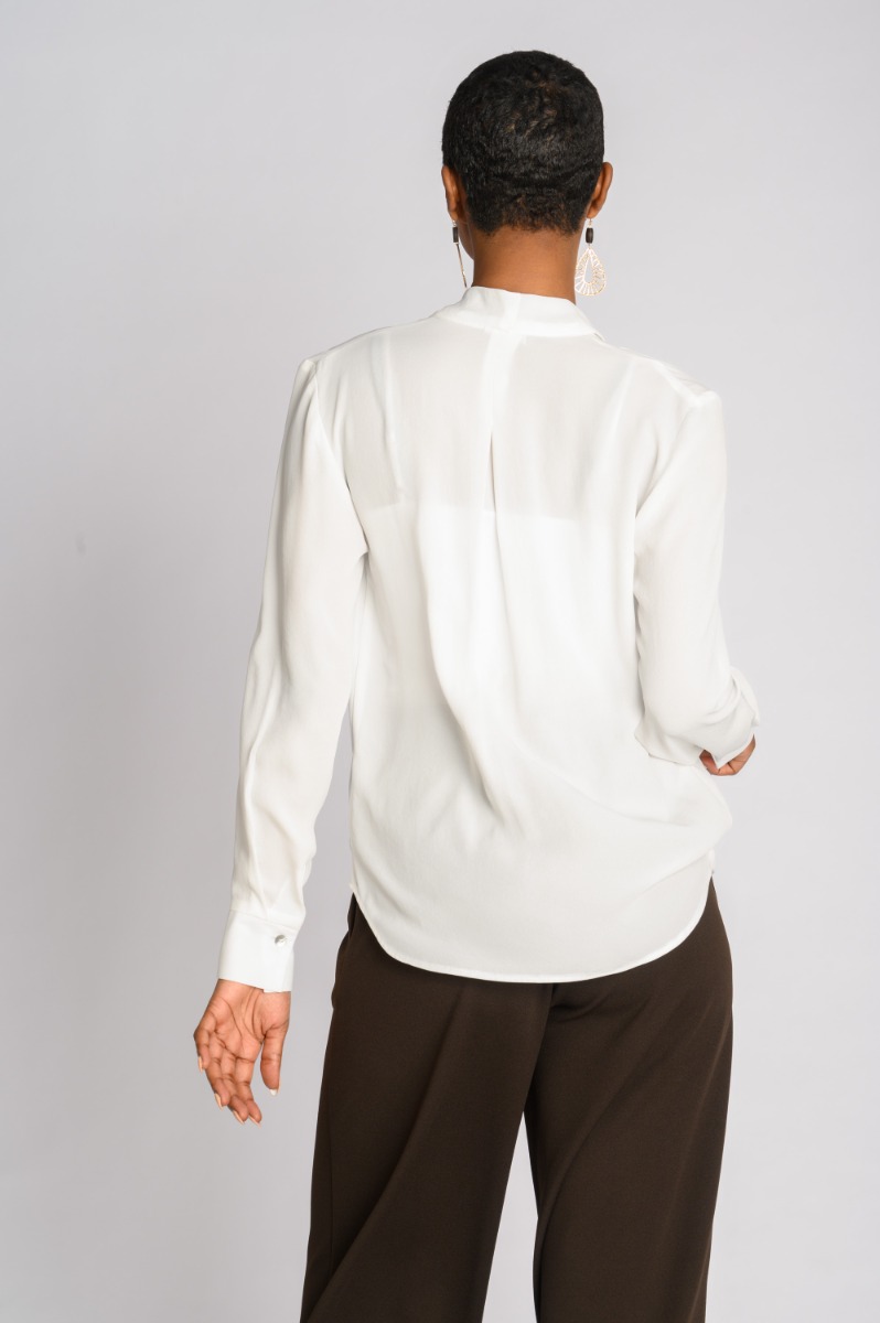 Contempo Plain Wrap Top