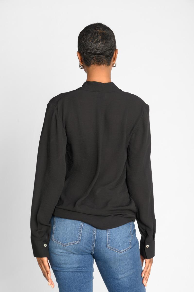 Contempo Plain Wrap Top