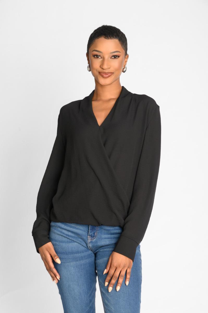 contempo Plain Wrap Top