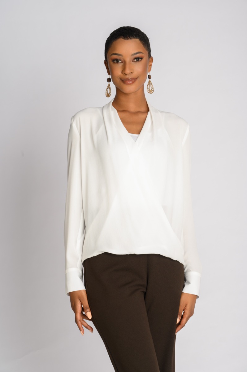contempo Plain Wrap Top