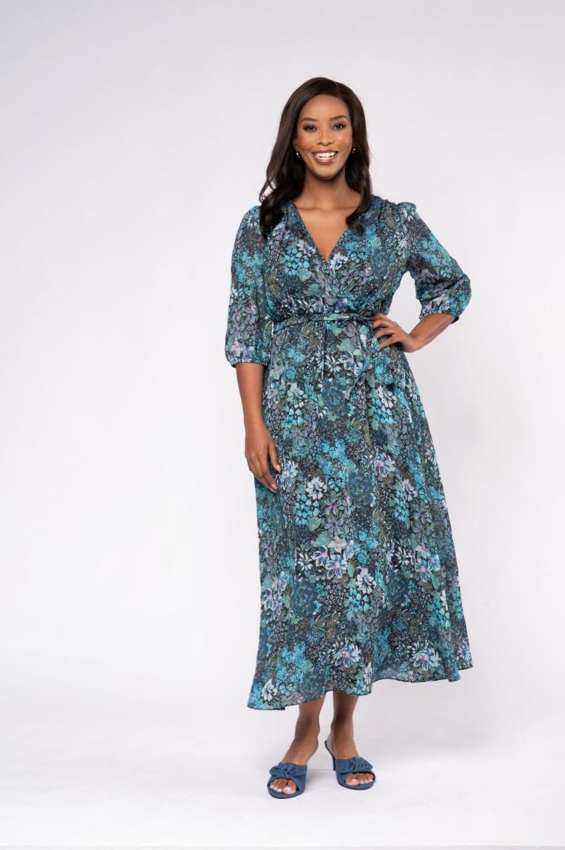 Contempo Print Dress