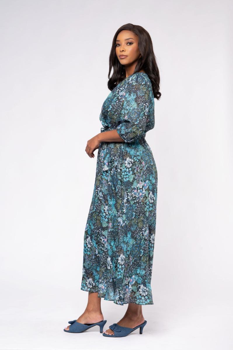 Contempo Print Dress