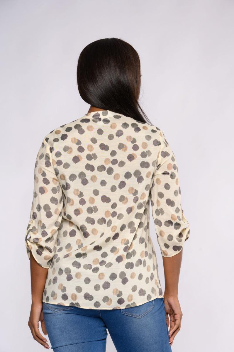 Contempo Print GV Woven Top