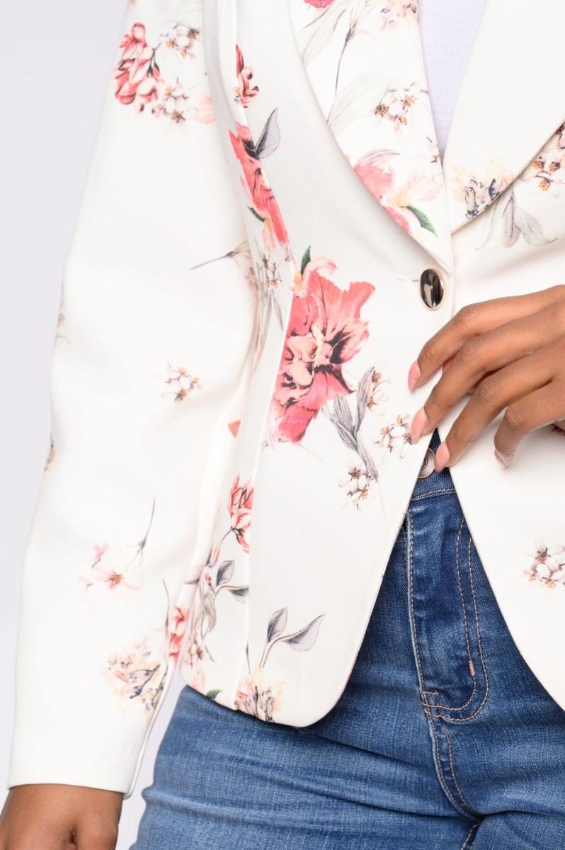 Contempo Print Jacket